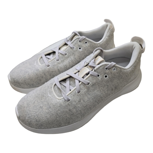 Hoka One One Hupana Flow Wool Gray Running Tennis Shoes Athletic 7 - Picture 1 of 9